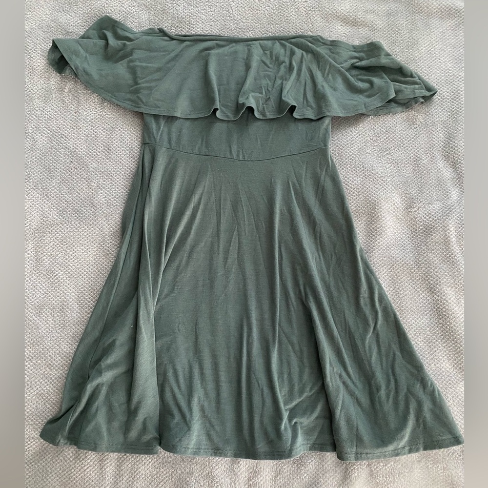 Charlotte Russe Forest Green Dress